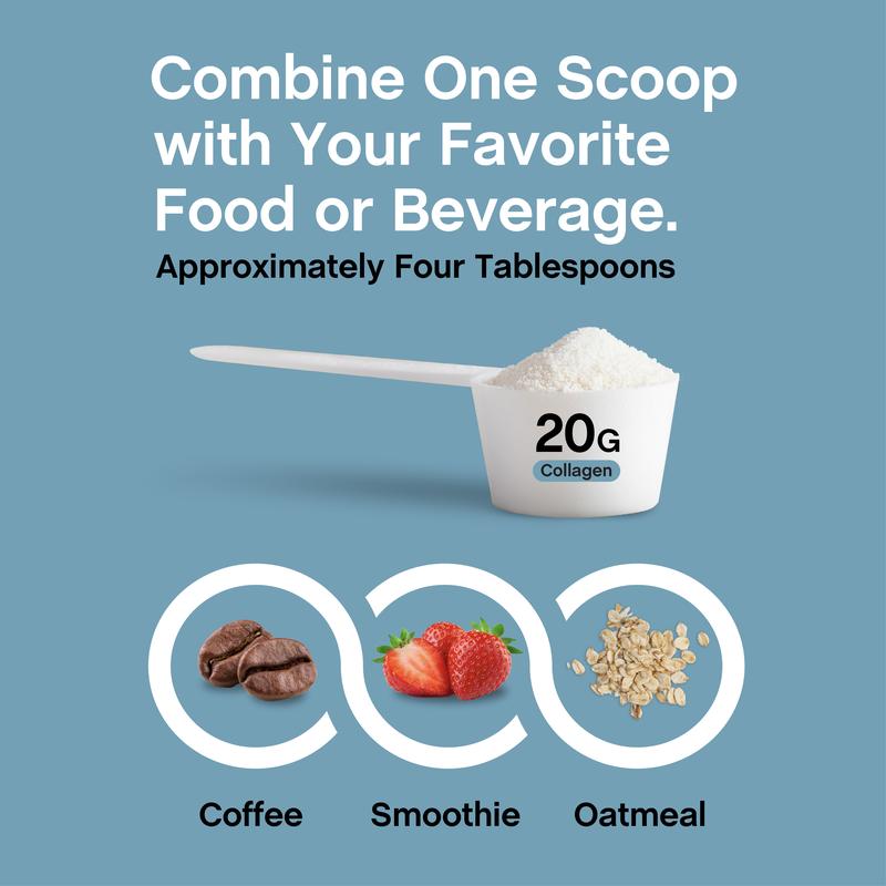 💥【Last Day Discount】NeoCell Collagen Bio-Peptides Powder 20oz - Grassfed Protein Supplement - Advanced with 18 Essential Amino Acids