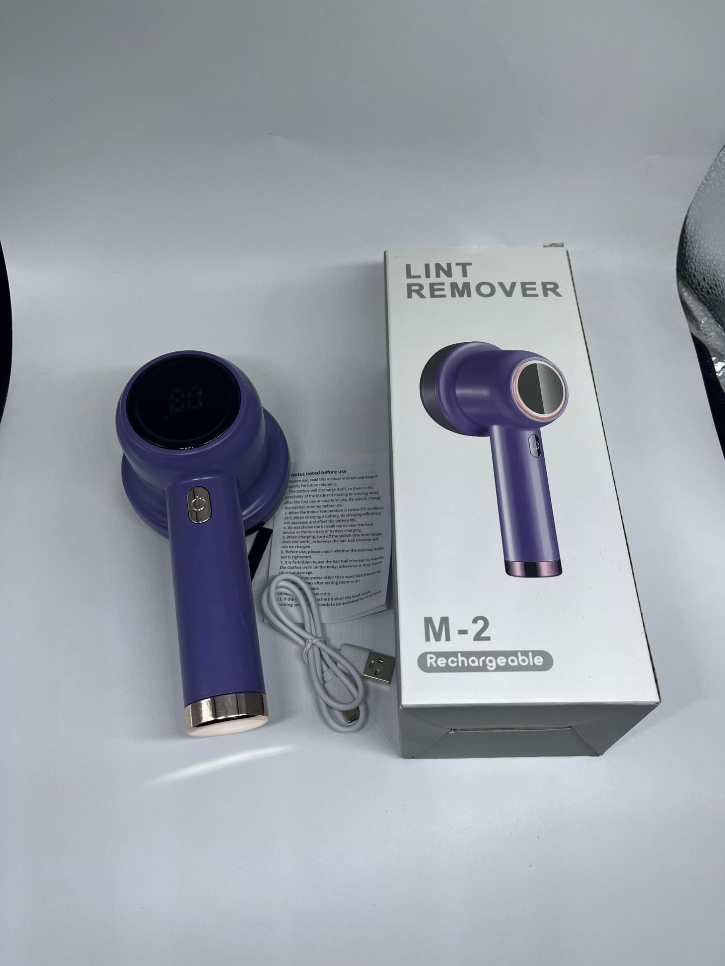 Rechargeable LED Display Electric Hair Remover