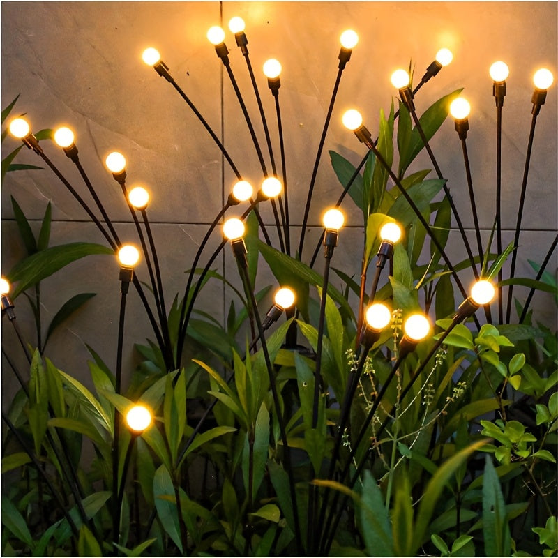 💡LED solar firefly lights