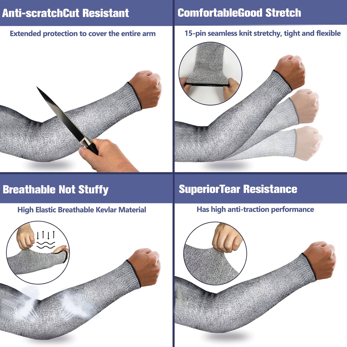 Level 5 puncture-resistant safety gloves
