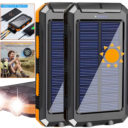 20000mAh outdoor solar power bank