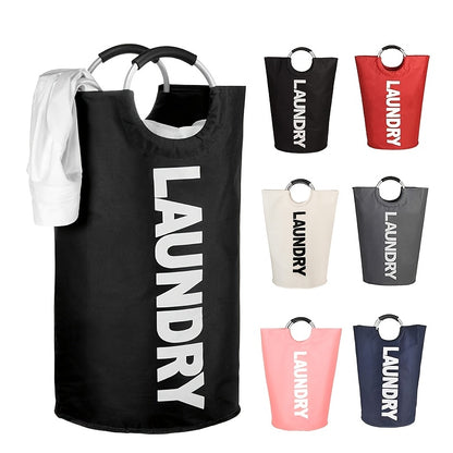 Foldable Aluminum Handle Storage Basket