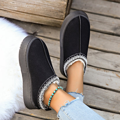 👟Waterproof, thickened, warm, and non-slip snow boots