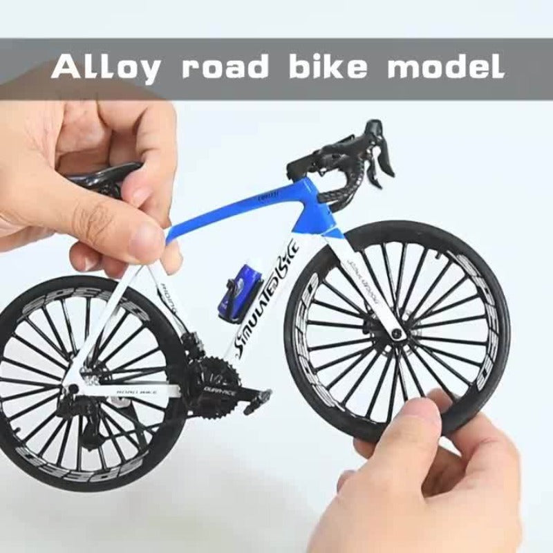 Retro metal bicycle model kit