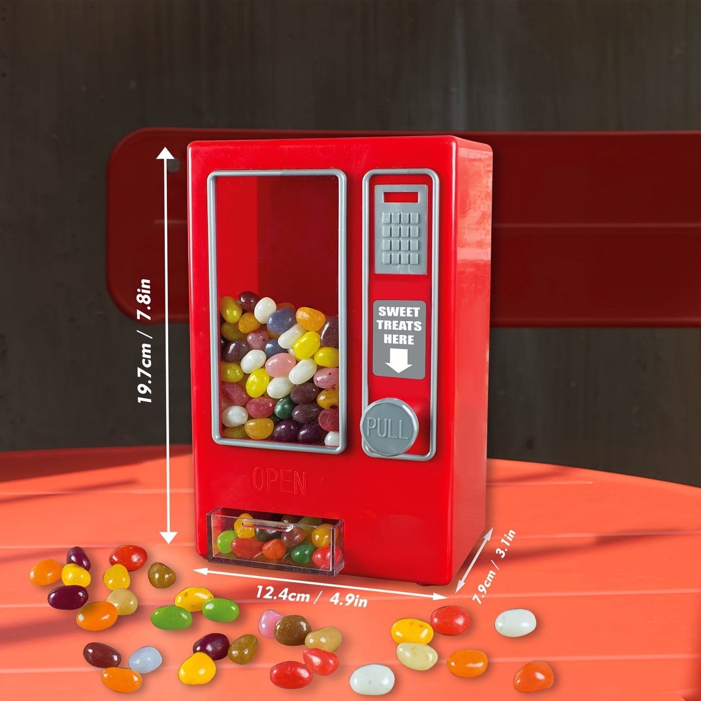 🍬Retro Mini Candy Vending Machine