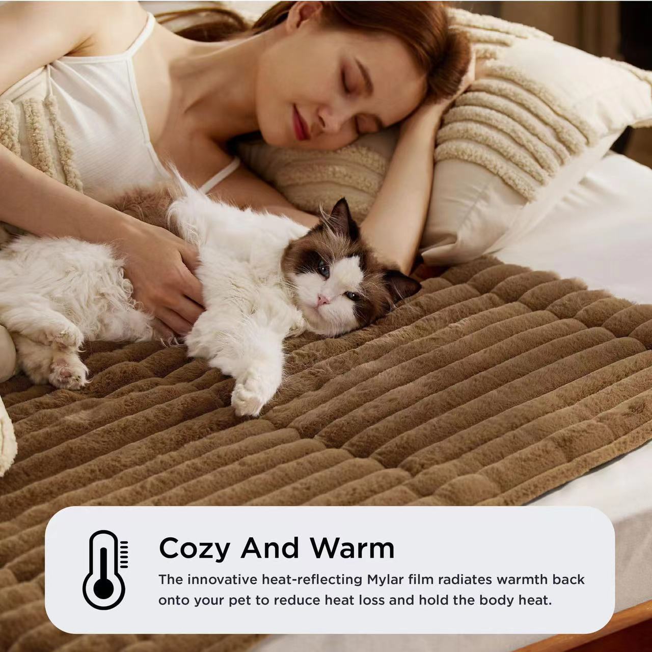 🐈🐕Self Warming Thermal Pet Bed Mat