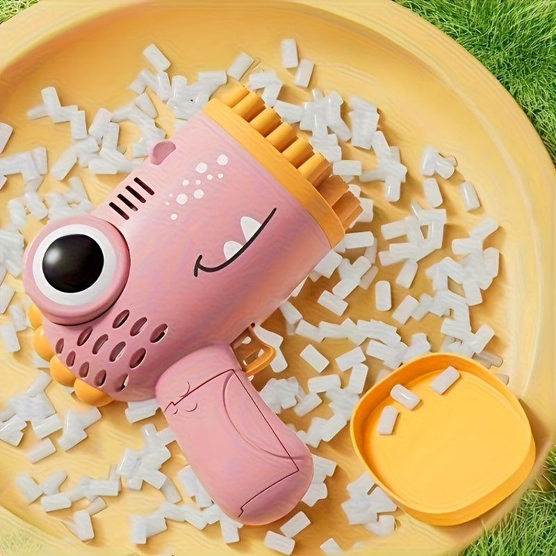 Fully automatic handheld bubble machine