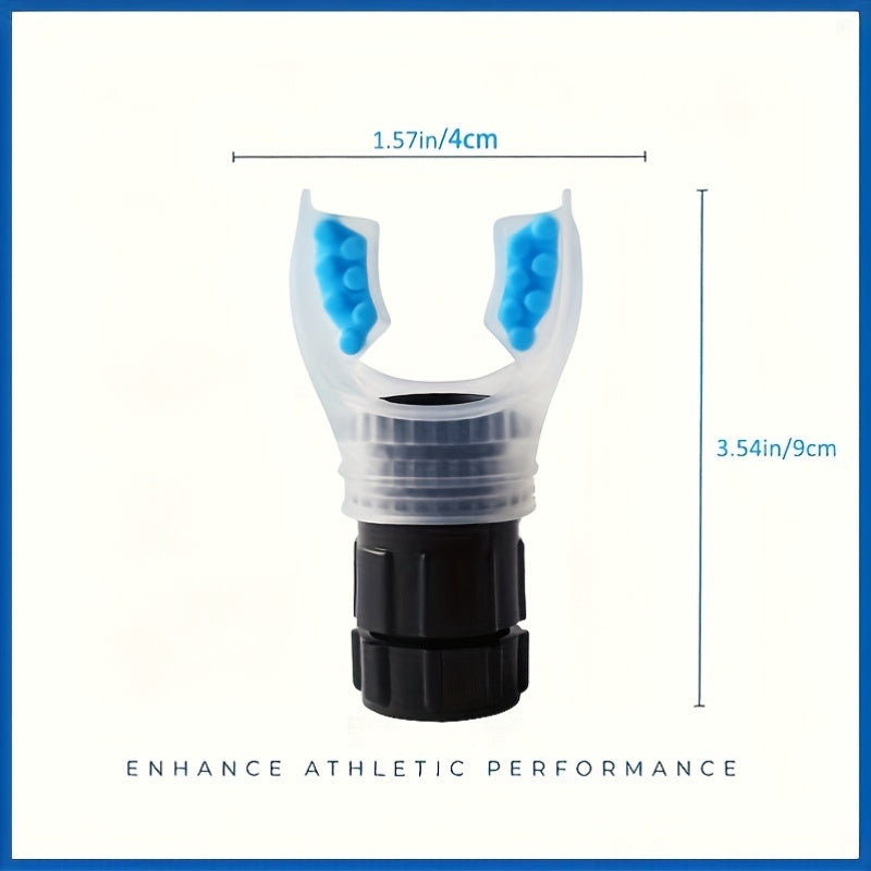 Abdominal breathing trainer: Improves lung capacity and respiratory health.