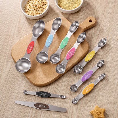 9 magnetic measuring spoons