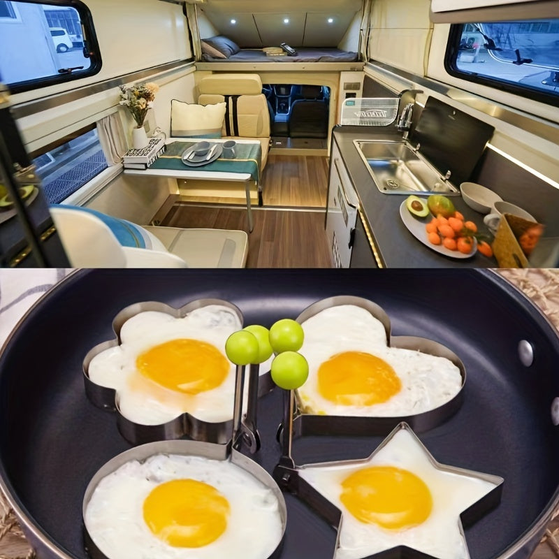 🍳Thickened stainless steel egg frying mold