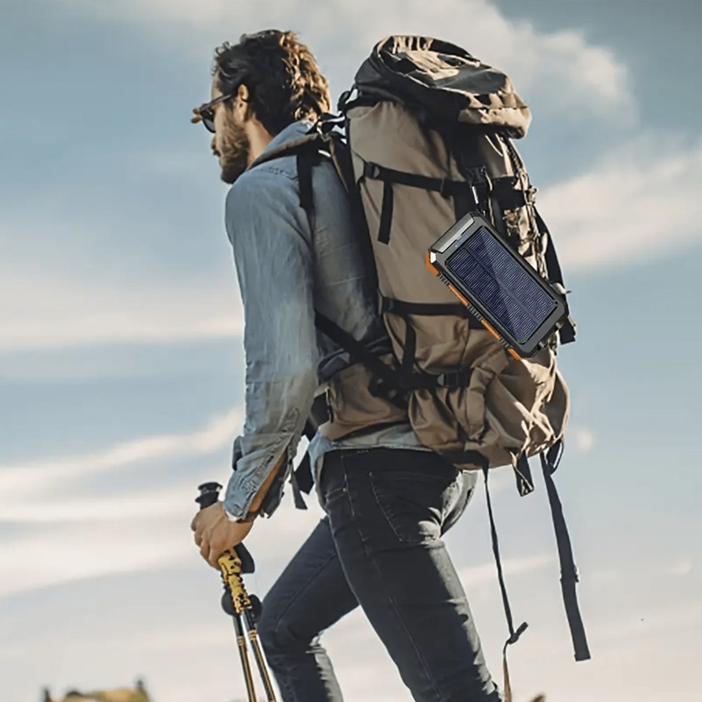 20000mAh outdoor solar power bank