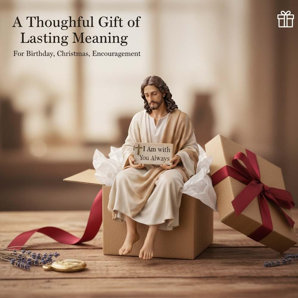 Jesus Resin Desktop Companion Ornament