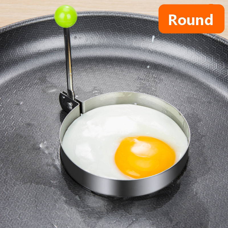 🍳Thickened stainless steel egg frying mold