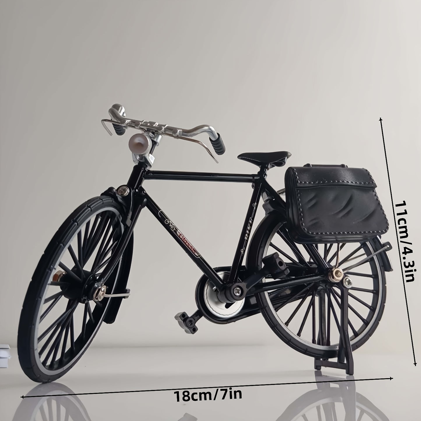 Retro metal bicycle model kit