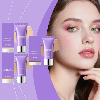 🔥【Number 1 on our best-selling list】Anti-aging, skin-renewing, perfect concealing essence BB cream