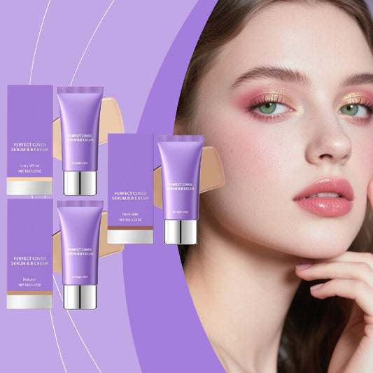 🔥【Number 1 on our best-selling list】Anti-aging, skin-renewing, perfect concealing essence BB cream