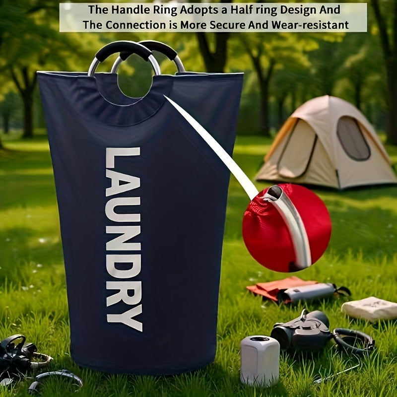 Foldable Aluminum Handle Storage Basket