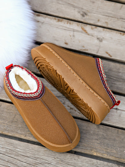 👟Waterproof, thickened, warm, and non-slip snow boots