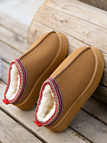 👟Waterproof, thickened, warm, and non-slip snow boots