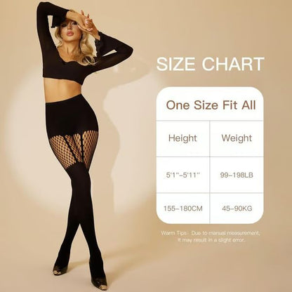 HOT SALE 50%OFF✨🔥Women's Sexy Fishnet Mock Thigh High Stockings