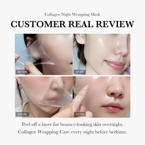 🔥Free Shipping🔥Collagen Night Wrapping Mask