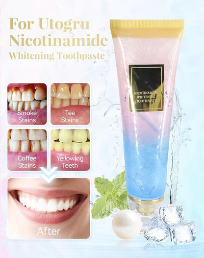 🔥Nicotinamide Probiotic Whitening Toothpaste - Free of Fluoride, Nicotinamide, Anti plaque