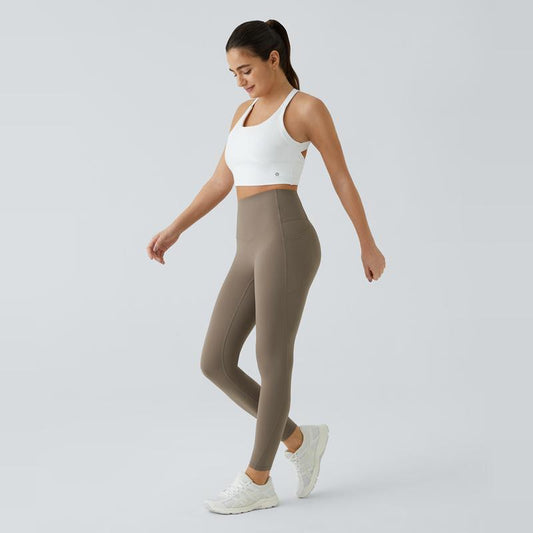 High-waisted tummy control and shaping training leggings