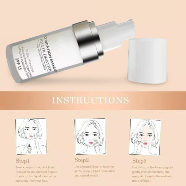 🎁Last Day - Buy 1 Get 1 Free🎉Colour Changing Mature Skin Foundation