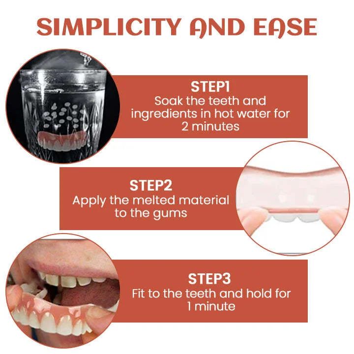 BUY 1 GET 1 FREE 💰Denture Silicone Reline Kit