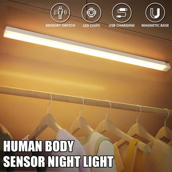 🔥Free shipping 💡 Punch-free Smart Sensor Magnetic Rechargeable LED Lights