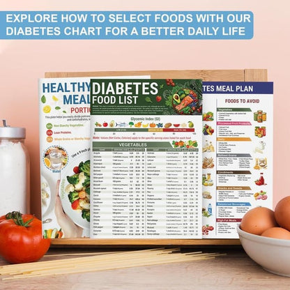 🔥🎁Diabetes Food List & Meal Planner