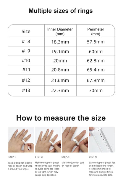 Smart Ring with Display and Touch, Wireless Charging, Health Manager 5ATM Waterproof Men's and Women's Ring