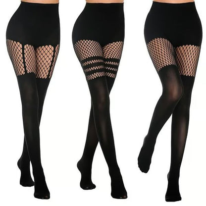 HOT SALE 50%OFF✨🔥Women's Sexy Fishnet Mock Thigh High Stockings