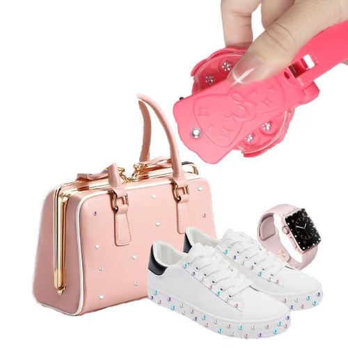 ✨2025 DIY Hair Jewels Stamper Set 1 Set Shimmering Diamonds Hair Styling Tool