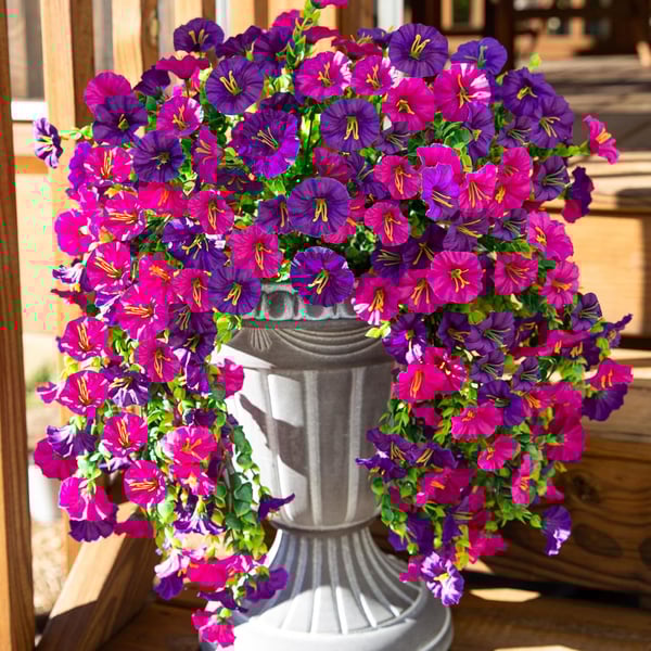 🌺UV Resistant Hanging Artificial Morning Glory Vine 💖(2 PCS)