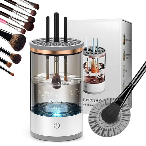 🎄【Christmas Sale】Automatic Electric Makeup Brush Cleaner