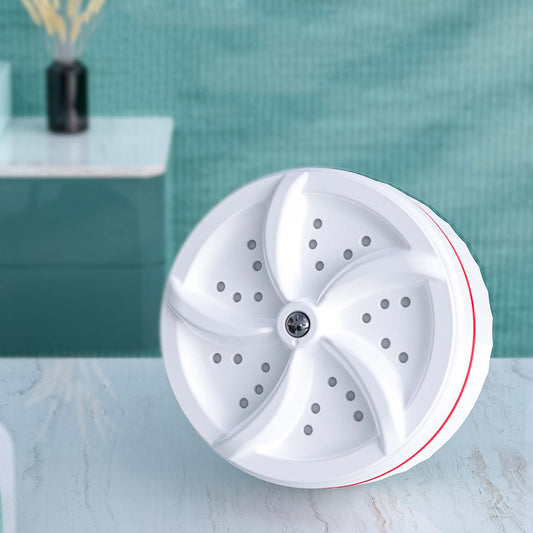 Portable mini turbine washing machine (not just for washing clothes, but for washing anything you want)