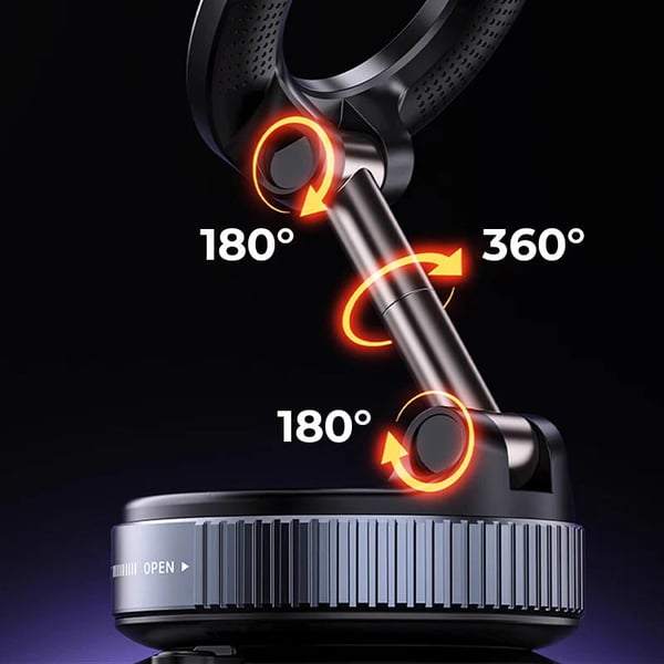 🔥Hot Selling ⚡ Over 130,000 units sold! 💥Retractable Car Phone Holder - 360° Magnetic Holder