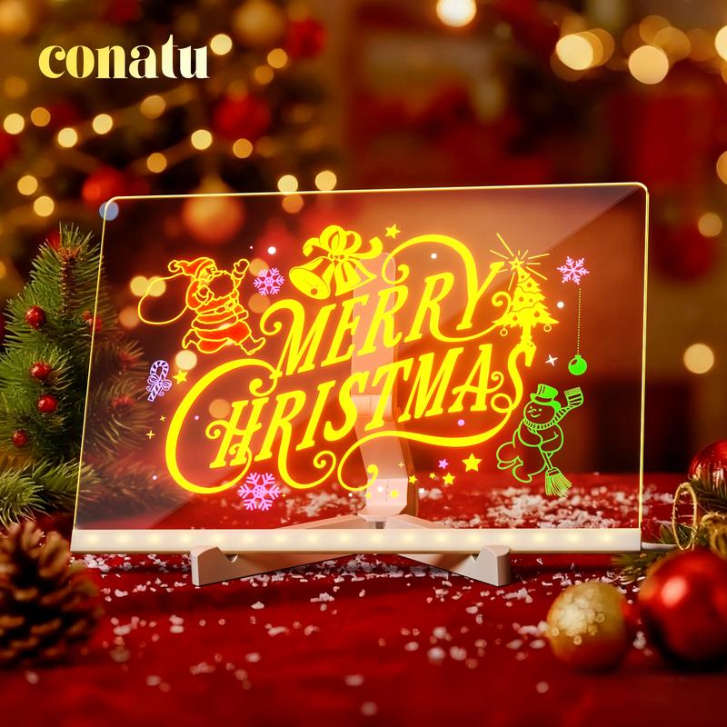 🔥【Over 20,000 units sold】Light-up acrylic drawing board for children
