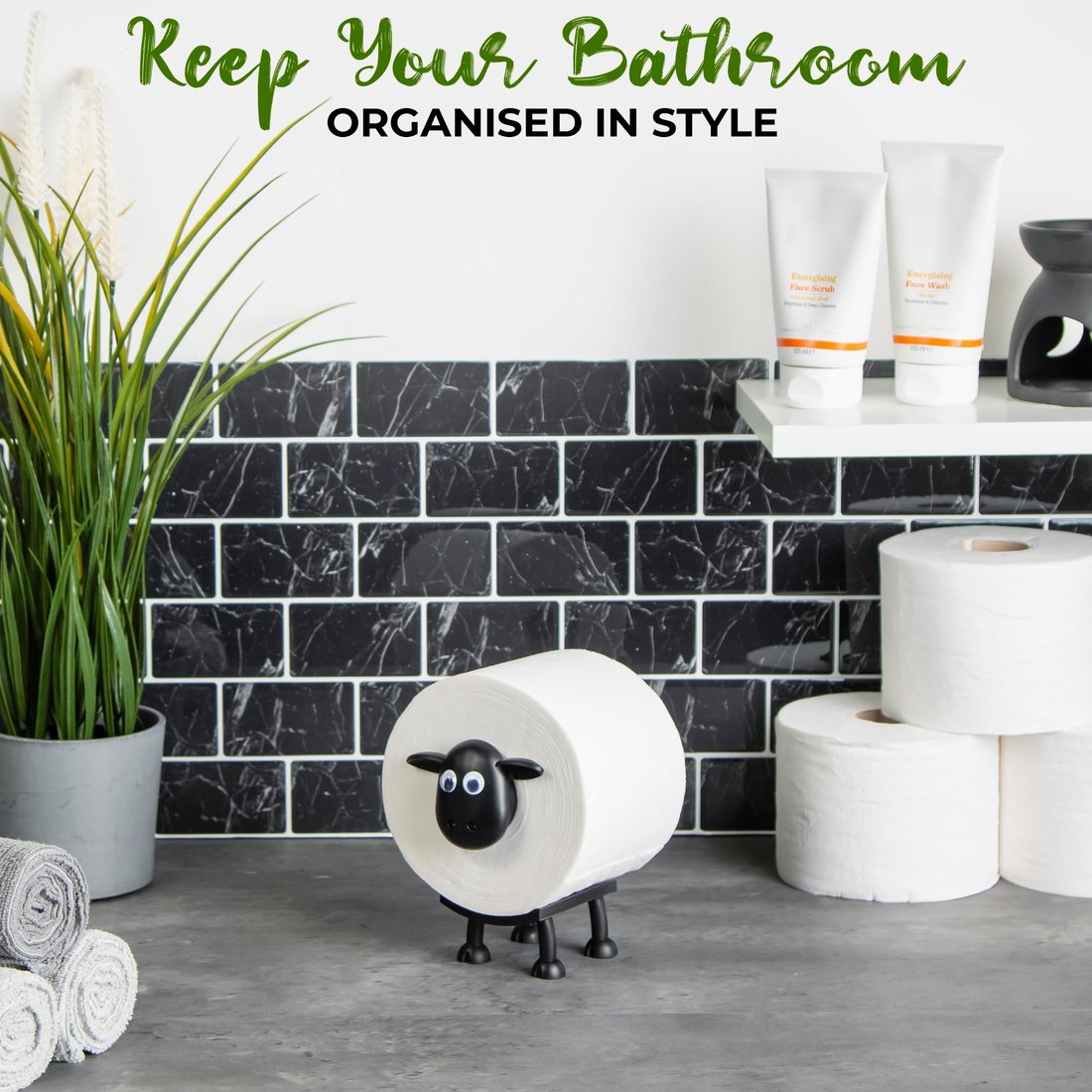 🔥Limited-time offer-Save $10!🔥Sheep Toilet Roll Holder🎁🐑