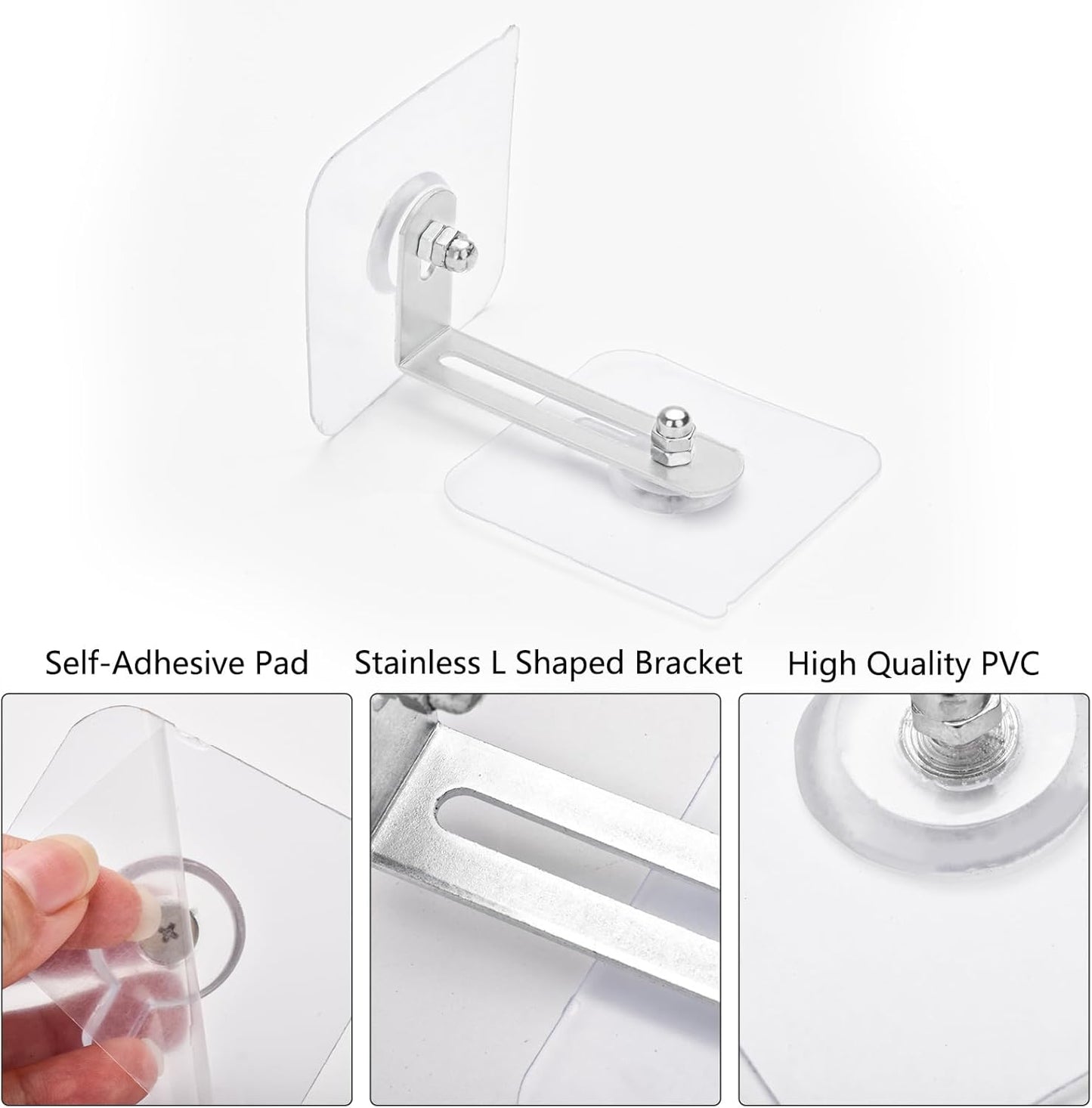 No-drill cabinet anti-tip device (pack of 10)