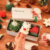 High Gift Box A (Pine Tree + Deer + Gloves)