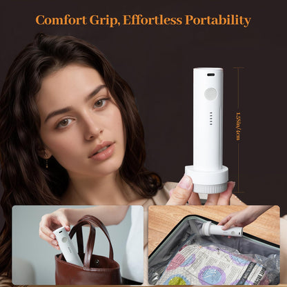🏆⚡ 50K+ SOLD! Cordless Travel Vacuum Storage Compression Bag