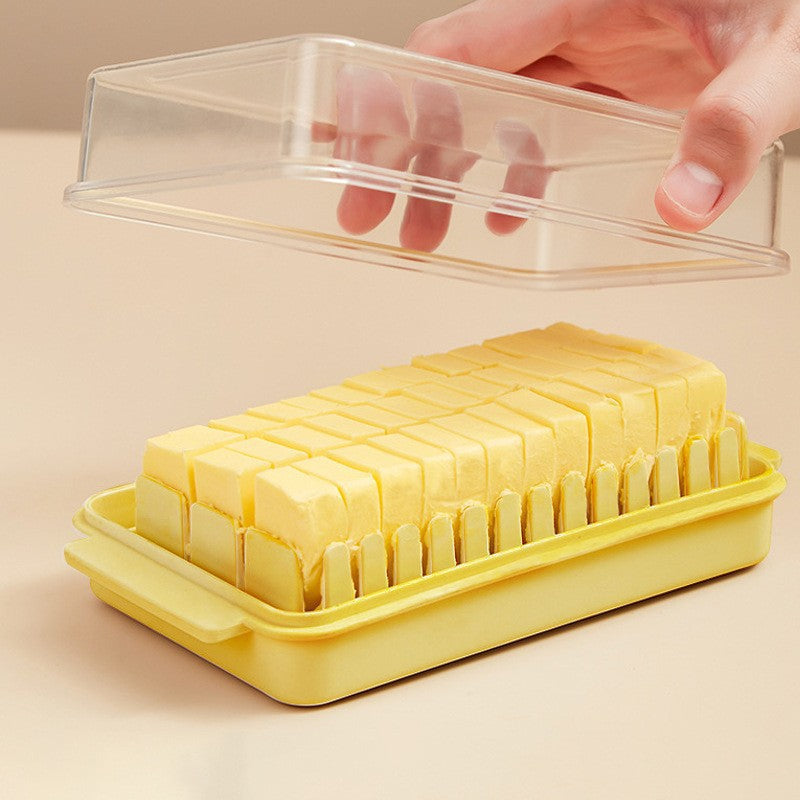 Airtight butter and cheese storage container with lid