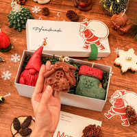 High Gift Box B (Santa Claus + Rabbit House + Socks)