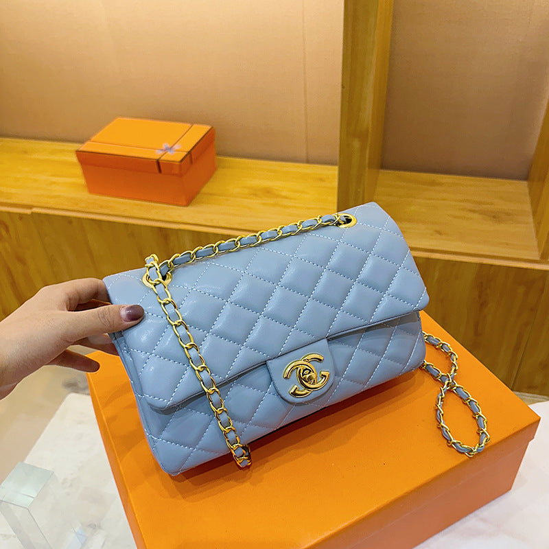 🔥【Promotional Price】Versatile and stylish diamond-quilted chain shoulder bag
