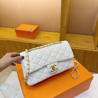 🔥【Promotional Price】Versatile and stylish diamond-quilted chain shoulder bag