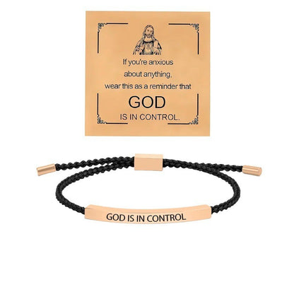 💖✨ Inspire Bracelet “God is in control”🎁