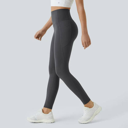 High-waisted tummy control and shaping training leggings