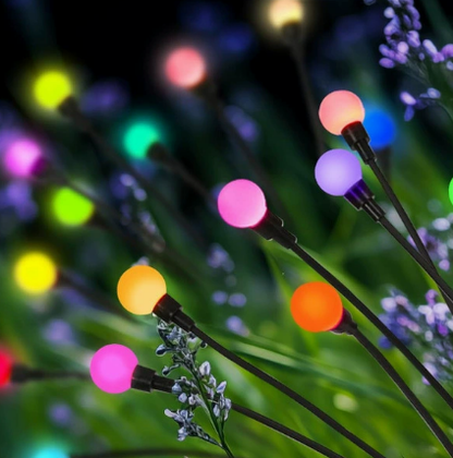 💡LED solar firefly lights